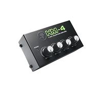 Mackie HM Series - Amplificador de auriculares de 4 vías, accesorio mezclador de 1 canal x 4 auriculares (HM-4)