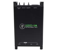 Mackie MDB-1A caja de inyección directa (DI) activa con corte de graves, polaridad, Ground Lift, atenuador de -20 dB y Merge