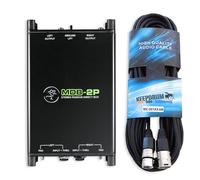 Mackie MDB-2P DI-Box Pasive Stereo Direct Box con cable keepdrum