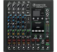 MACKIE Onyx8 Mezclador Analógico Premium de 8 Canales con USB Multi-Pista