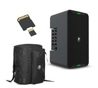 Mackie Showbox - Sistema de altavoces todo en uno que funciona con batería, incluye batidora extraíble con funda y tarjeta de memoria