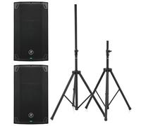 Mackie Thump 12v4 Stereo Stand Bundle