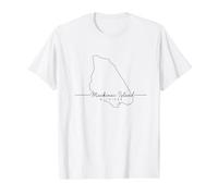 Mackinac Island Michigan MI Recuerdo Recordatorio Hombres Mujeres Camiseta gráfica económica, Hombre, Blanco, M