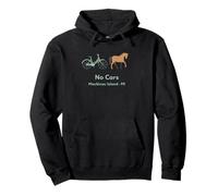 Mackinac Island Sin Coches Estilo de Vida Sudadera con Capucha