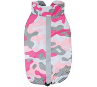 Record Pollock - Abrigo Impermeable para Perros, Camuflaje, Talla XXS, 25 cm