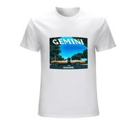 Macklemore Gemini Vinyl CD Cover Men's T-Shirt Unisex White Cotton Hip Hop Print tee Shirts 3XL