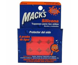Macks Infant Tapones Oidos Silicona 12u