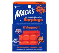 Mack's Pillow Soft, Sargento De Barra Niños, Naranja, 6 Pares 1 Paquete
