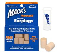 Macks - Tapones para los oídos (10 Pares), Color Beige