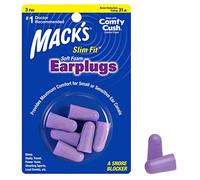 Mack's - Tapones para oídos Morado Morado Talla:3 Pares