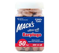 Mack's Tapones Ultra Suaves para los oídos Pares, Color Beige, Unisex Adulto, 50 Pair (Pack of 1)