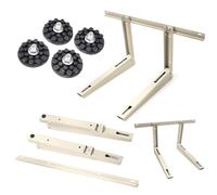 Maclean Soporte para aire acondicionado MC-623 – hasta 200 kg, brazo 450 mm, galvanizado