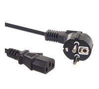 Maclean - Cable de alimentación para CPU Conector CEE7/7 Schuko/C13 Longitud 1,5m ó 3 Metros (3m)