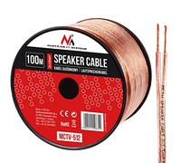 Cable de Altavoz 2 * 1.5mm2 / 48 * 0.20CCA 3,5 * 7,0mm Maclean MCTV-512, Longitud 100m