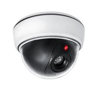 Maclean DC2300 - Cámara de vigilancia de cúpula simulada con LED Intermitente