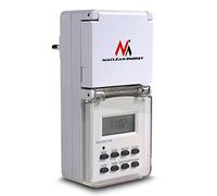 Maclean Energy MCE08 - Temporizador Digital Externo, 10 programas de función aleatoria, 3600 W MAX 156 programas