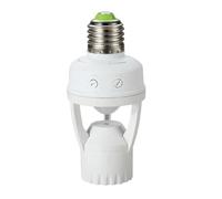 Maclean Energy MCE24 - Portalámparas con Sensor de Movimiento 360°