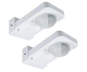 Maclean Energy MCE243 Detector PIR 2 piezas IP65 360° hasta 20 m