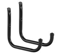 Maclean Juego de 2 soportes de pared, neumáticos, ruedas, escalera, bicicleta, acero, carga máx. 22kg/soporte, MC-487
