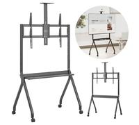 Maclean MC-114 B Soporte de TV con carro 55-100 pulgadas