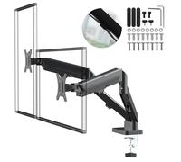 Maclean MC-134 Soporte 2 monitores 17-32" Gas 2-10kg VESA 75/100 Negro