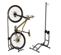 Maclean MC-170 Soporte de suelo para bicicletas, negro, 35 kg