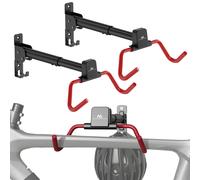 Maclean Soporte Pared Bicicleta MC-172 x2 plegable, carga 30 kg