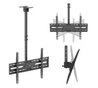 Maclean MC-173 Soporte de techo para TV 37-86'' 50kg VESA 600x400 Negro