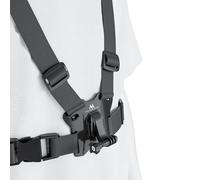 Maclean MC-294 Soporte Universal 2 en 1 con Correa para el Pecho, Soporte Deportivo para Smartphone y Cámara de acción, Compatible con Cámaras GoPro, etc., Rotación de 360°