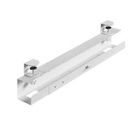 Maclean MC-333 Organizador de Cables bajo Escritorio, Bandeja Organizadora para Oficina y Hogar, Carga máx. 5 kg, Longitud Ajustable 80/100/120 cm