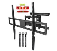 Maclean MC-423 Soporte de TV, Soporte de Pared para Pantallas de 43-100", VESA máx. 800x600, Carga máx. 80kg, Ajuste de Ángulo Horizontal y Vertical, Perfil 50-500mm