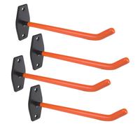 Maclean MC-437 Juego 4 Soportes de Pared para Neumáticos Acero 60 kg