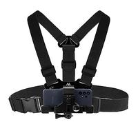 Maclean MC-445 Arnés Deportivo con Soporte para Teléfono Universal para Teléfono Cámara GoPro y Otros Dispositivos