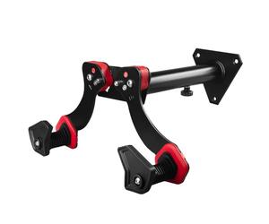Maclean MC-449 Gancho de Garaje para Organización, Soporte de Pared para Neumáticos, Escalera, Bicicleta, Gancho Doble de Almacenamiento, Colgador de Herramientas, Carga máx.: 30 kg
