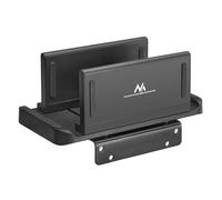Maclean MC-454 Soporte de Terminal Thin Client/Mini PC Ajustable, se Adapta a Soportes VESA, Independiente, Color Negro
