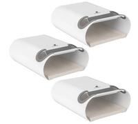 Maclean MC-466 Soporte de pared para bicicletas, 3 unidades, 25 kg