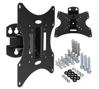 Maclean MC-501A B - Soporte de pared para pantalla TV LED LCD PLASMA para Panasonic, Philips, LG, Loewe, Medion, Samsung, Sharp, Hisense, Hitachi, Pioneer, Haier, Xoceco, Sony, TCL, KONKA, RCA, Toschiba, Orion, Fujitsu, Asus, Zoll 23