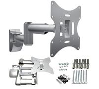 Maclean MC-503A S - Soporte de pared para pantalla TV LED LCD PLASMA para Panasonic, Philips, Loewe, Medion, Samsung, Sharp, Hisense, Hitachi, Pioneer, Haier, Xoceco, Sony, TCL, KONKA, RCA, Toschiba, Orion, Fujitsu, Asus, 23