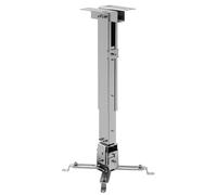 Maclean MC-581 - Montaje Soporte de Techo para proyector (430-650mm, 20kg)