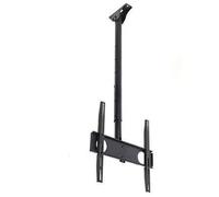 Maclean MC-631 - Montaje Soporte de Techo para Pantalla LCD LED TV (32-65", 50kg, VESA) Ajustable Negro