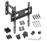 Maclean MC-647N Soporte de Pared para TV, VESA máx. 400x400, Compatible con Televisores Curvos, 33-70", Carga máx. 35kg