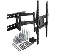 Maclean MC-760, MC-762 - Soporte de Pared para Monitor o Pantalla LCD/LED TV MAX 30kg estándar VESA Negro 26-65" (MC-760 26-65" VESA MAX 400x400)