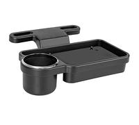 Maclean MC-927 Organizador para el reposacabezas del Coche Soporte Plegable para el reposacabezas del Coche Soporte para el teléfono móvil Soporte para Bebidas del Coche