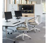 Maclean MC-948 Soporte Ergonómico para Monitor/Portátil, Carga máxima: 20 kg, Superficie Perforada, Diseñado para Monitores con una Diagonal de Pantalla de 13 a 32"