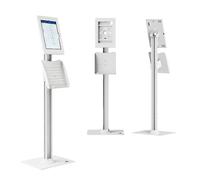 Maclean MC-960 W soporte de suelo para tablet 10,9-11" Blanco