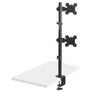 Soporte monitor Soporte de Mesa Doble Vertical VESA 75x75 y 100x100 13-27" 9kg