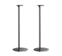Maclean MC-995 Juego de Soportes de Suelo Compatibles con Sonos® ERA 300 | Altura 714 milímetros | Diseño Elegante con Gestión de Cables Integrada | Construcción Estable | Negro