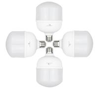 Maclean MCE Pack de 4 Bombillas LED E27 Bombillas LED Ángulo de Luz de 200 grados Alto Rendimiento Ultrabrillante (4x 48W, Blanco Neutro)