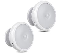 Maclean MCE223 Lámpara LED con sensor de movimiento, 2 unidades, blanca