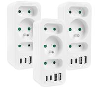 Maclean MCE248 F/W - 3 tomas y 4 USB PD20W